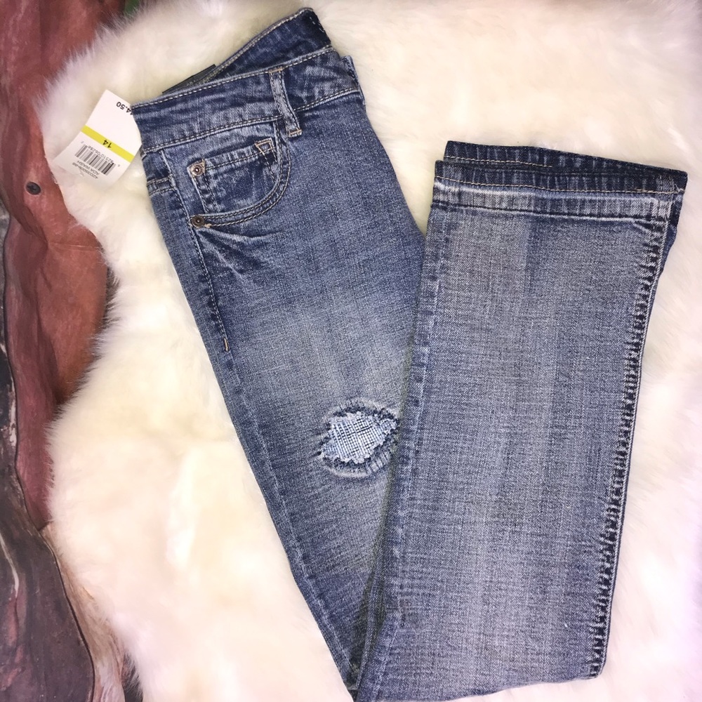 Girls size 14 NWT Lucky Harper Kick Flare Jeans